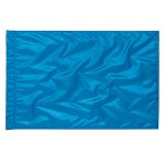 solid sapphire color guard flag