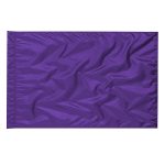 solid violet color guard flag