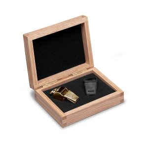 Gold Award Whistle with whistle protector and Box