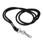 black whistle lanyard cord with silver clip