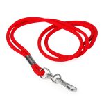 red whistle lanyard cord with silver clip