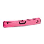 62910 neon pink star line twirling baton student case small 1