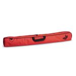 large red twirling baton case
