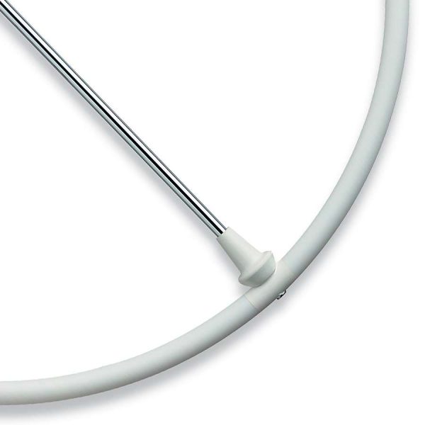 white Star Line Hoop Twirling Batons handle detail