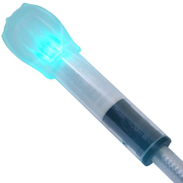 Lumina V2 Light Up Twirling Baton light end detail