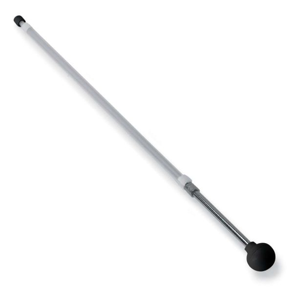 Star Line Pageantry Flag Shaft with black end and tip