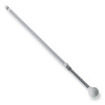 Star Line Pageantry Flag Shaft, white ends