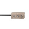 Star Line 7/16 Twirling Fire Baton end detail screws