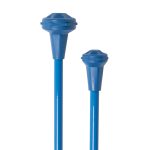 deep blue Kamaleon K-Pro 7/16" Thicker Shaft Twirling Baton tips