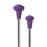 fairy-purple-kamaleon-chrome-twirling-baton, showing tips