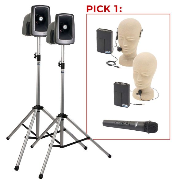 Anchor Audio Megavox 2 Deluxe Air Package 1 mic options, pick 1