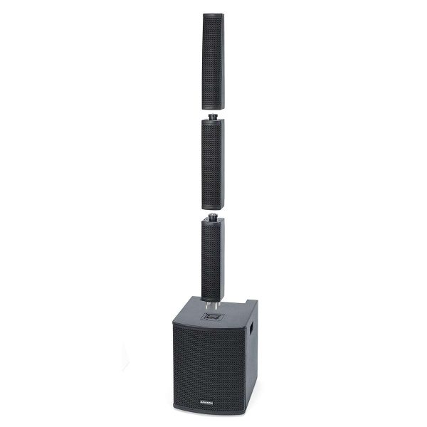Samson Resound VX8.1 Portable Column Array System, speaker placement