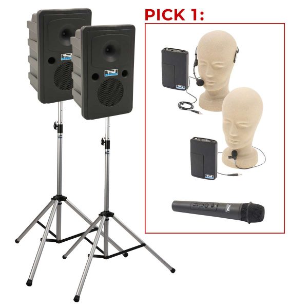 Anchor Audio Go Getter 2 Deluxe Air Package and mics, pick 1