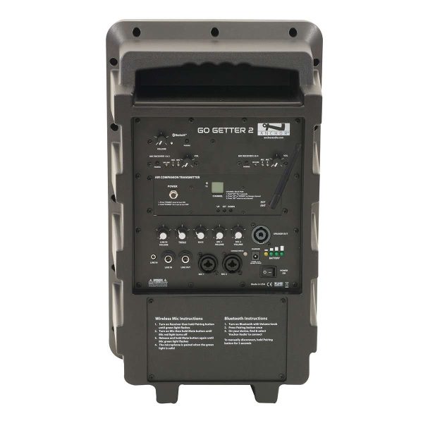Anchor Audio Go Getter 2 PA System, back view