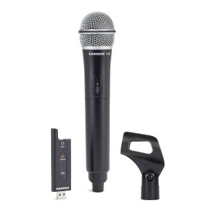 Samson XPD2 Digital Wireless Handheld Microphone, receiver, and mic clip