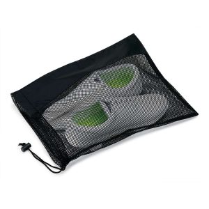 72114 black mesh shoe bag
