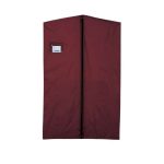maroon deluxe garment bag