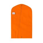 orange front zip economy garment bag