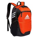 orange adidas Stadium 3 Backpack