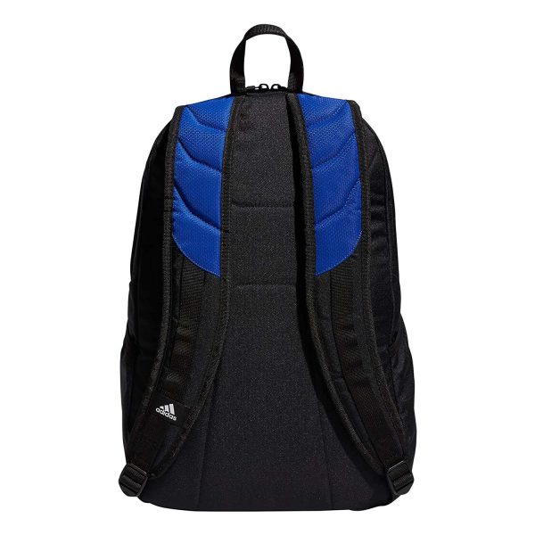 black adidas Stadium 3 Backpack, back view