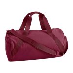 maroon classic barrel duffel bag