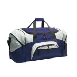 purple/grey Colorblock Sport Duffel