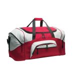 red-grey-colorblock-sport-duffel