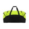 safety yellow Colorblock Sport Duffel bag, back view