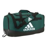 dark green adidas Small Defender IV Duffel