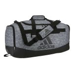 onix jersey/black adidas Small Defender IV Duffel