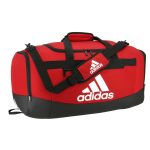 power red adidas Small Defender IV Duffel