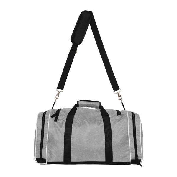silver Champion All-Around Glitter Duffle Bag, back view
