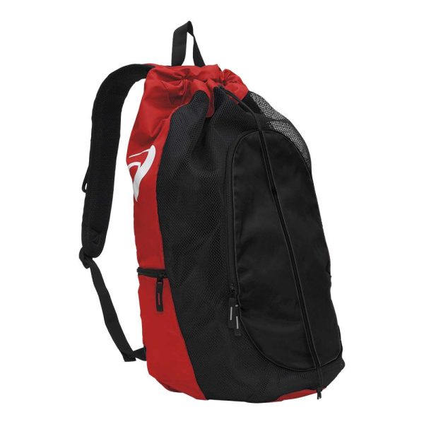 Red/Black Asics Gear Bag 2.0, side view