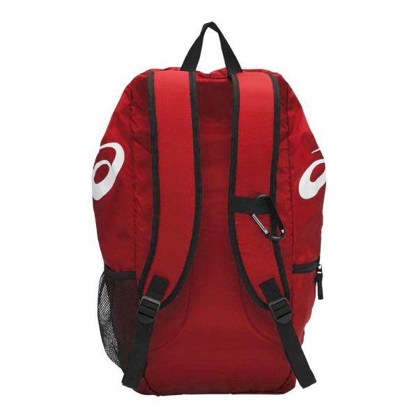 Red/Black Asics Gear Bag 2.0, back view