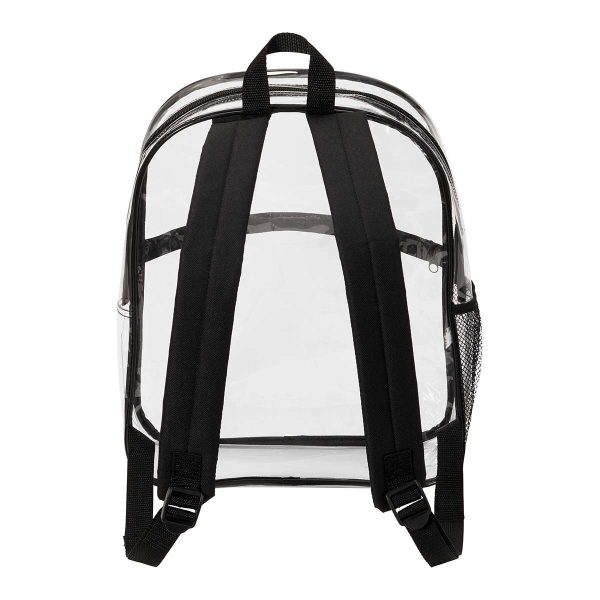 Port Authority Clear Backpack, back view