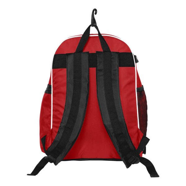 red Champion All-Sport Backpack, back view