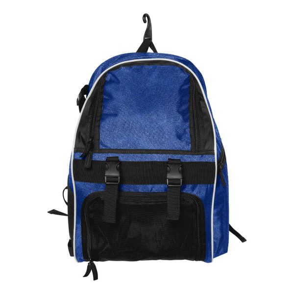 royal blue Champion All-Sport Glitter Backpack, front view