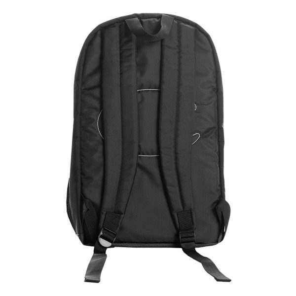 black Champion Squad Backpack, back view