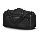 black-black-carbon-holloway-rivalry-backpack-duffel-bag, angled view