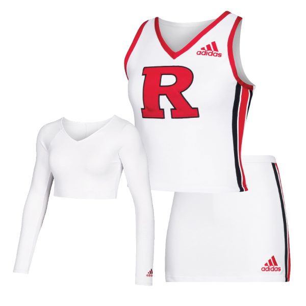 adidas-custom-cheer-uniform liner, shell, and skirt