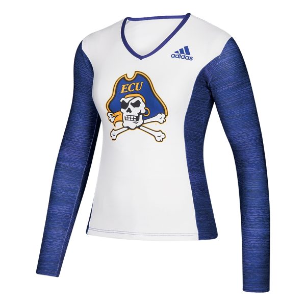 adidas dye-sublimated custom cheer uniform shirt