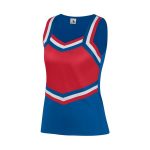 royal/red/white Augusta Pike Cheerleading Shell