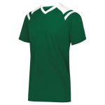 dark green/white High Five Sheffield Short Sleeve Jersey