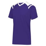 purple/white High Five Sheffield Short Sleeve Jersey