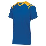 royal/yellow gold High Five Sheffield Short Sleeve Jersey