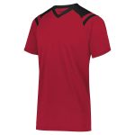 scarlet/black High Five Sheffield Short Sleeve Jersey