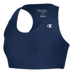 navy Champion Essential Racerback Sports Bra