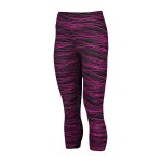 black/pink Augusta Hyperform Compression Capris