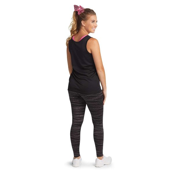 model wearing Augusta Hyperform Compression Tights, back view