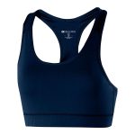 navy Augusta Vent Racerback Sports Bra